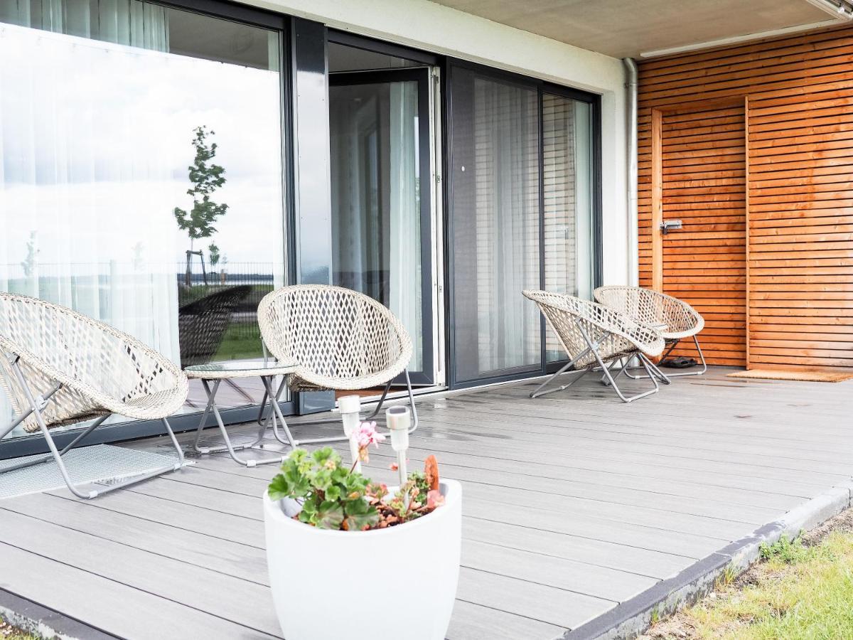 Moderne Ferienwohnung Mit Seeblick & Terrasse 96Qm Grossraeschen Exterior photo